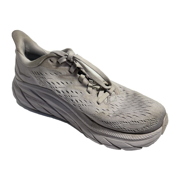HOKA One One Clifton 8 Women’s Running Shoes Size 8B Gray Neutral Cushioned - Picture 2 of 8